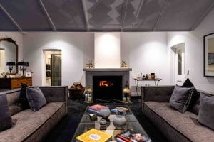 Living space in heritage renovation of Glenworth House, Berry NSW