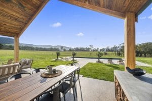 Outlook from new build home in Kangaroo Valley