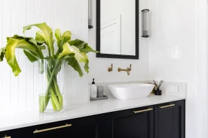 Bathroom in renovated heritage home, NSW South Coast