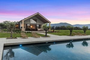 Swimming pool and rural home build in Kangaroo Valley, NSW